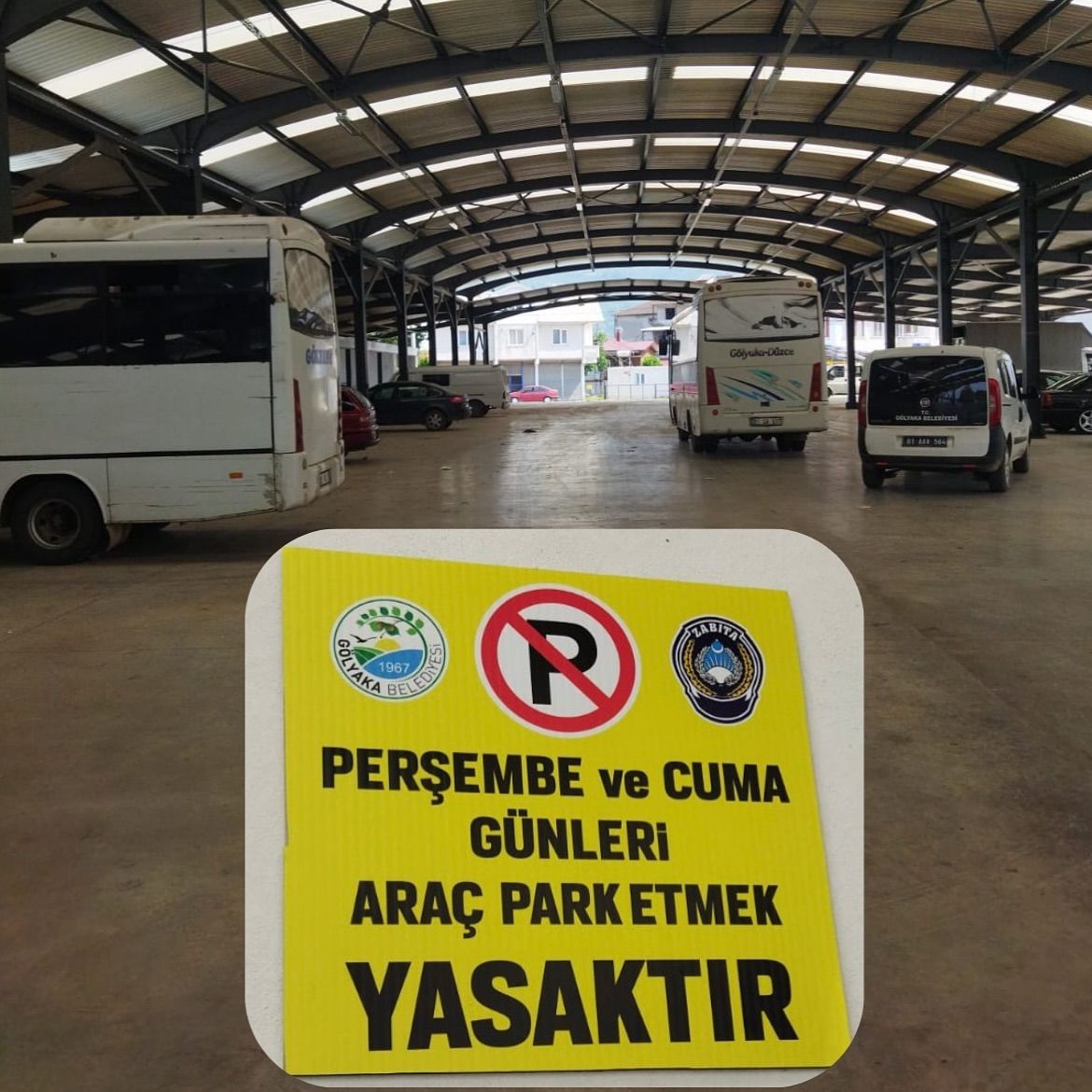 PERŞEMBE ve CUMA GÜNLERİ PARK YAPMAK YASAKTIR 