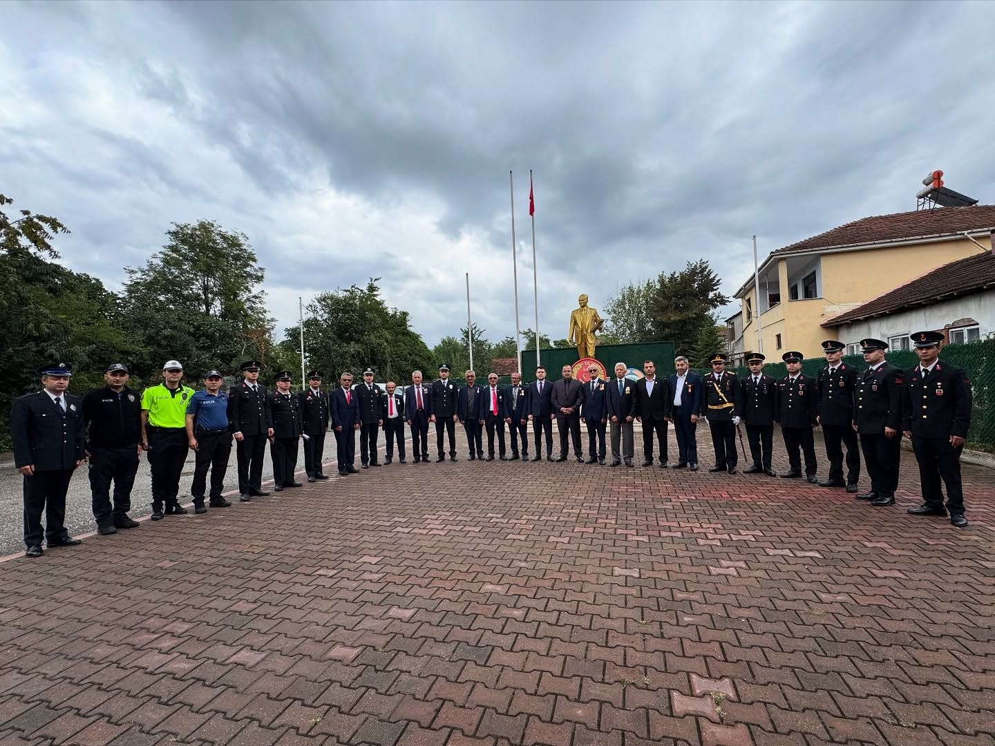 19 Eylül Gaziler Günü Gölyaka’da Saygı ve Minnetle Kutlandı